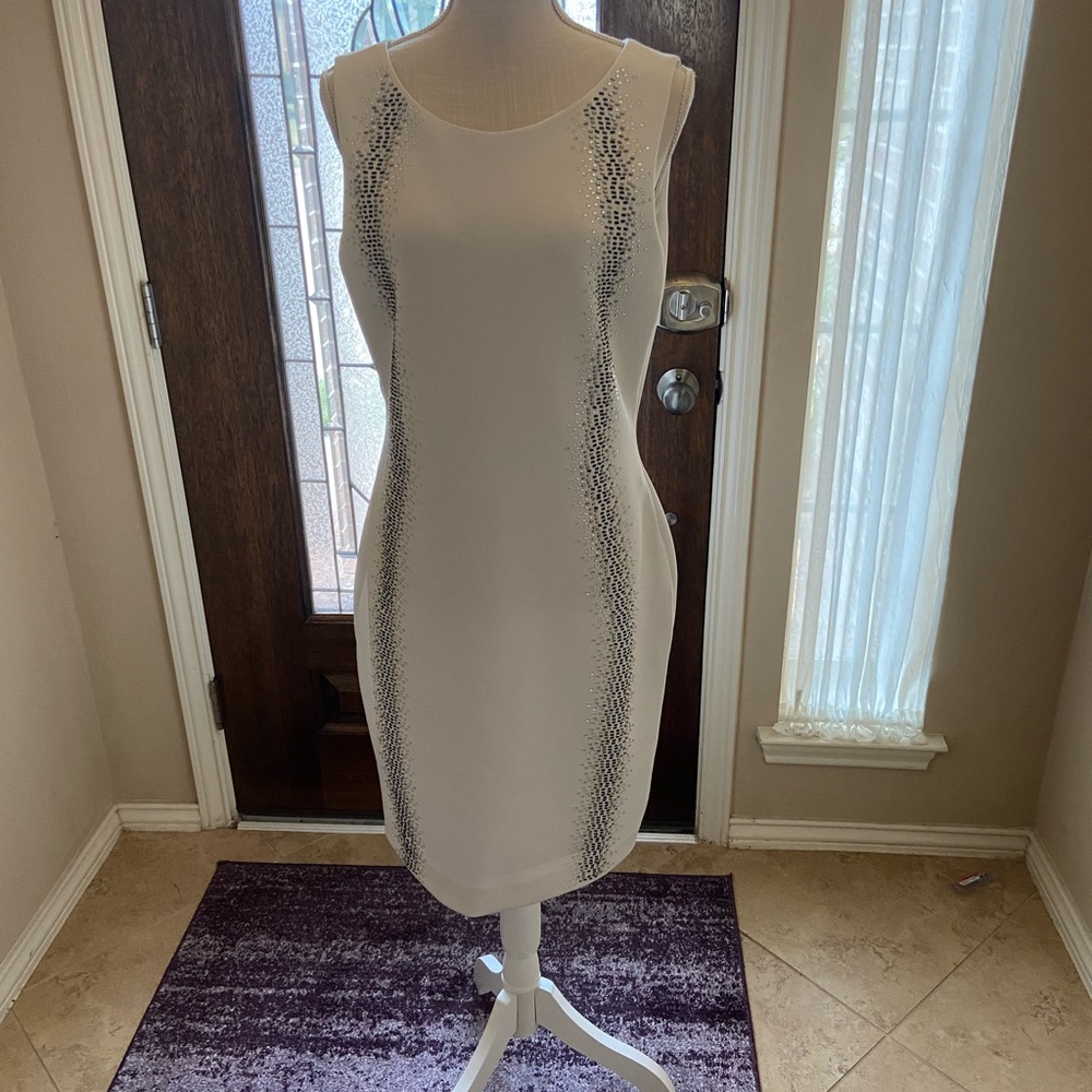 Calvin Klein white dress